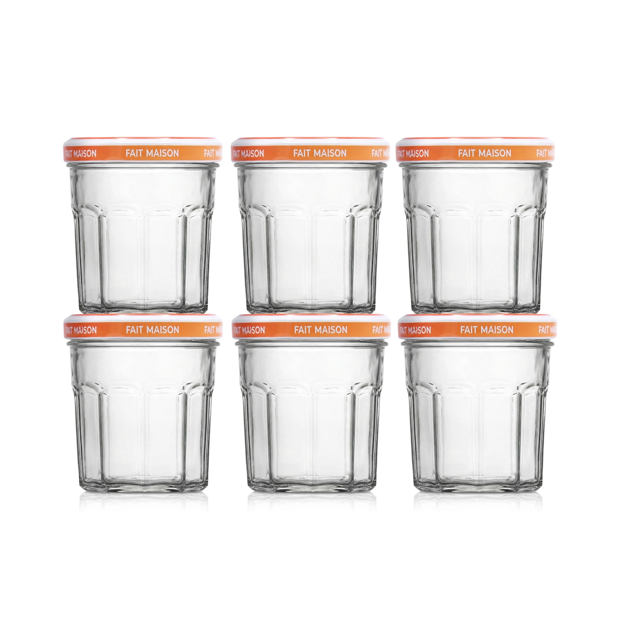 Le Pratique - Inmaakpotten - Jampotten 6x200ml - 70mm - Set van 6 - set van 6 - productfoto 1