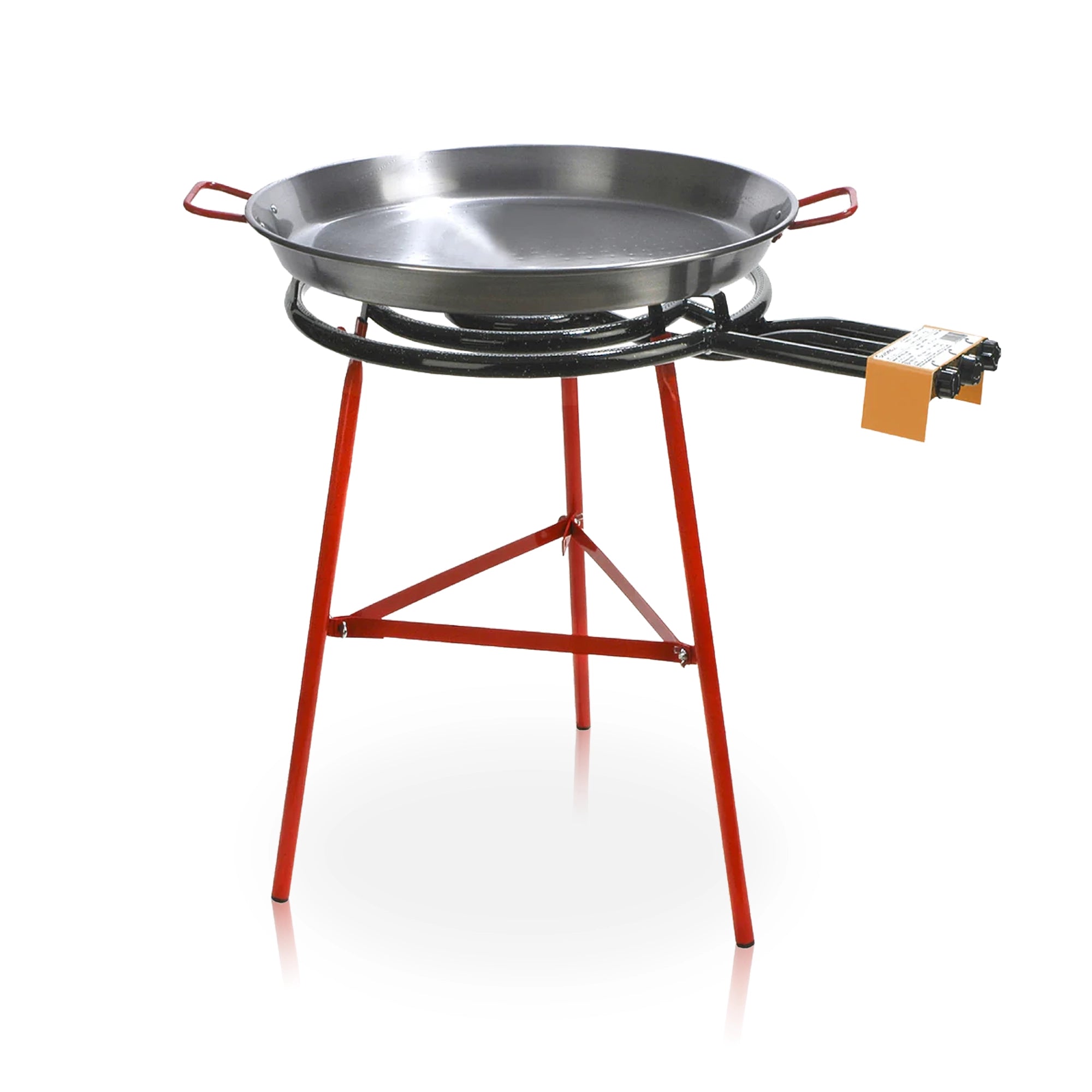 Le Pratique - Paellapan Ibiza 12-24 personen - 70cm met 21kW Gasbrander - Hoog Model - productfoto miniatuur