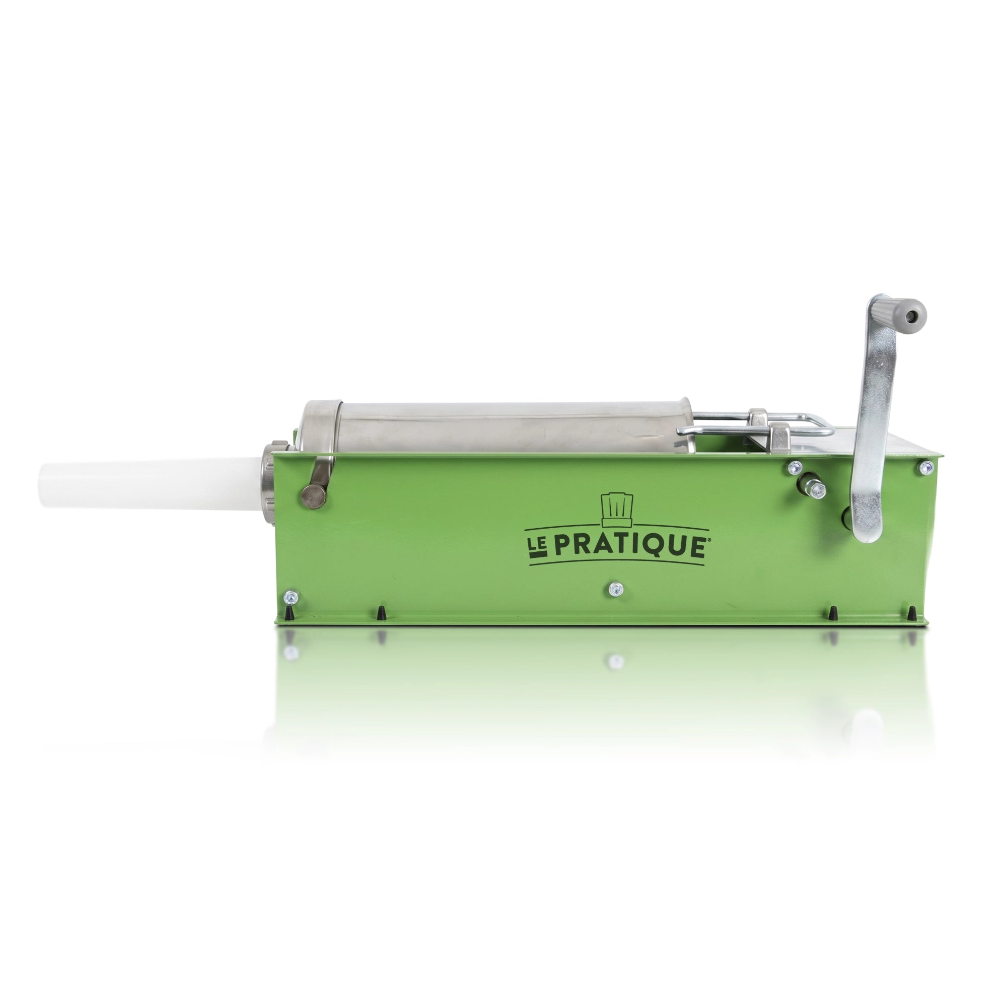 Le Pratique - Worstenvuller Horizontaal 7L - RVS cilinder 2 snelheden - productfoto miniatuur