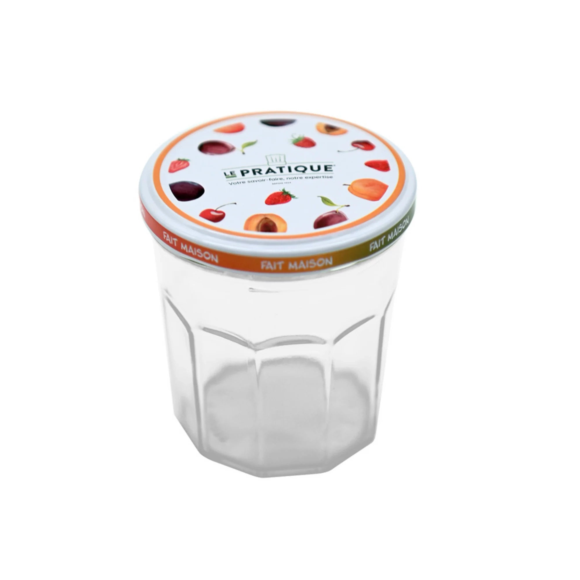 Le Pratique - Inmaakpotten - Jampotten 6x385ml - 82mm set van 6 - set van 6 - productfoto 2 miniatuur
