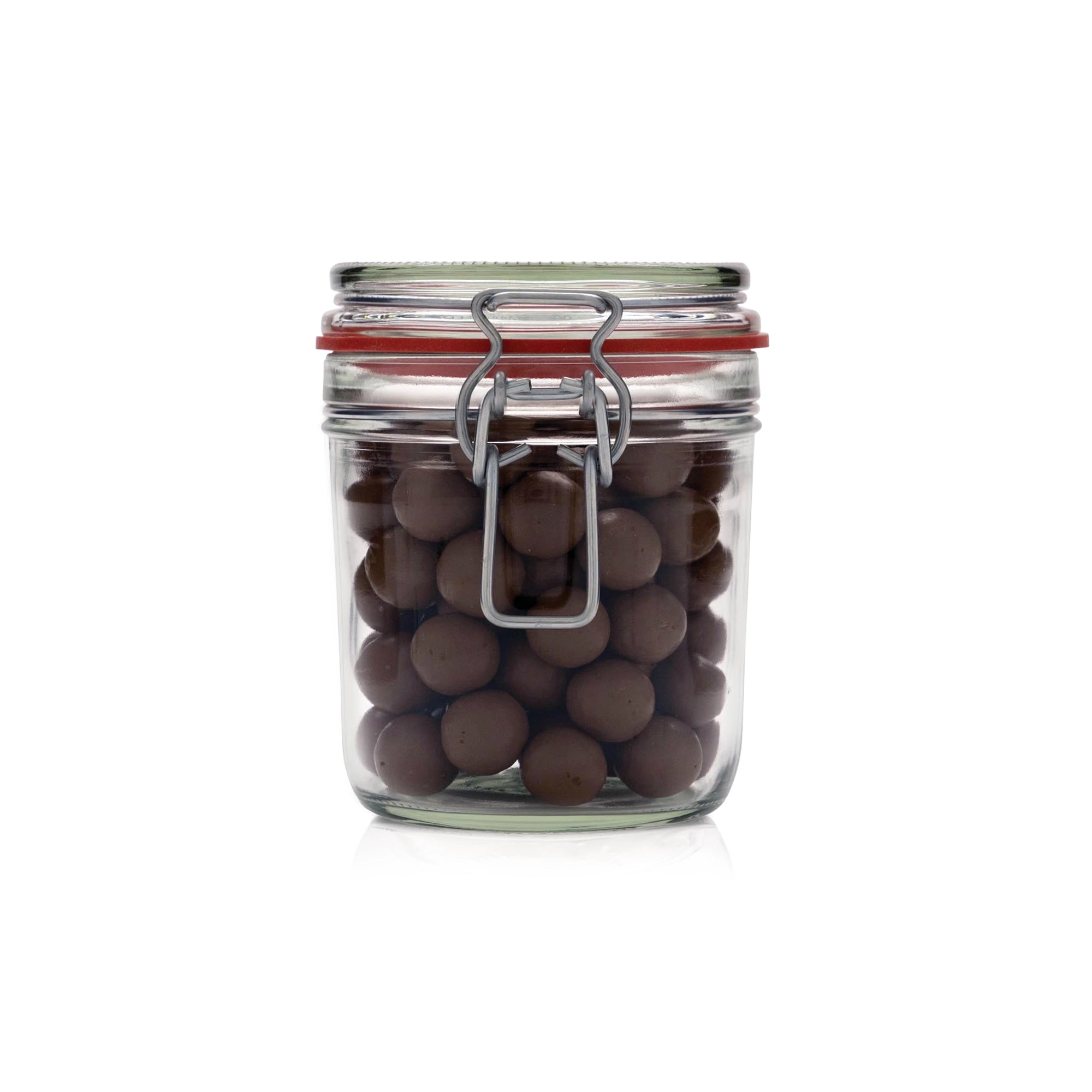 Le Pratique - Weckpot - 0,5 Liter - Rond 500ml - gevuld miniatuur