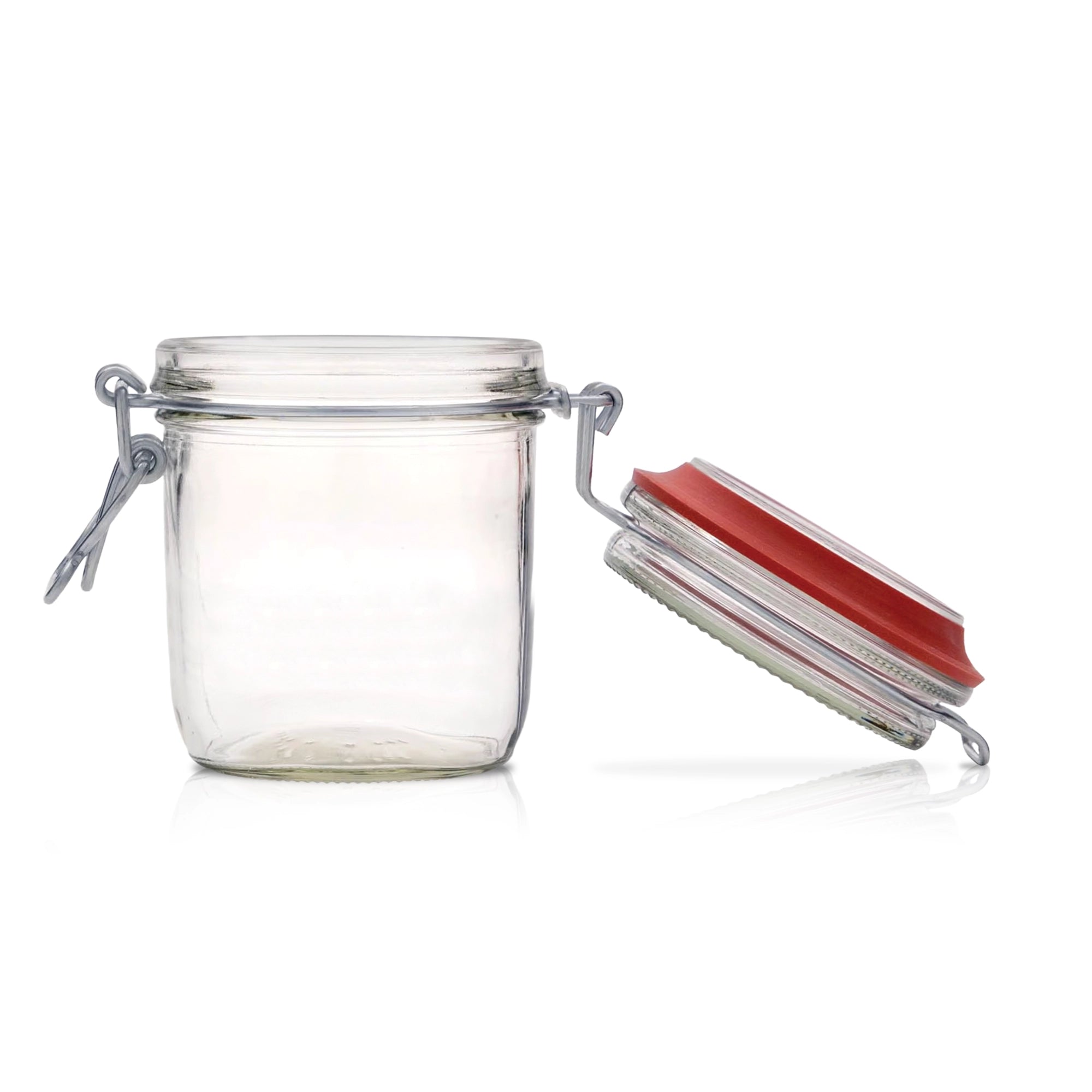 Le Pratique - Weckpot - 0,5 Liter - Rond 500ml - open miniatuur