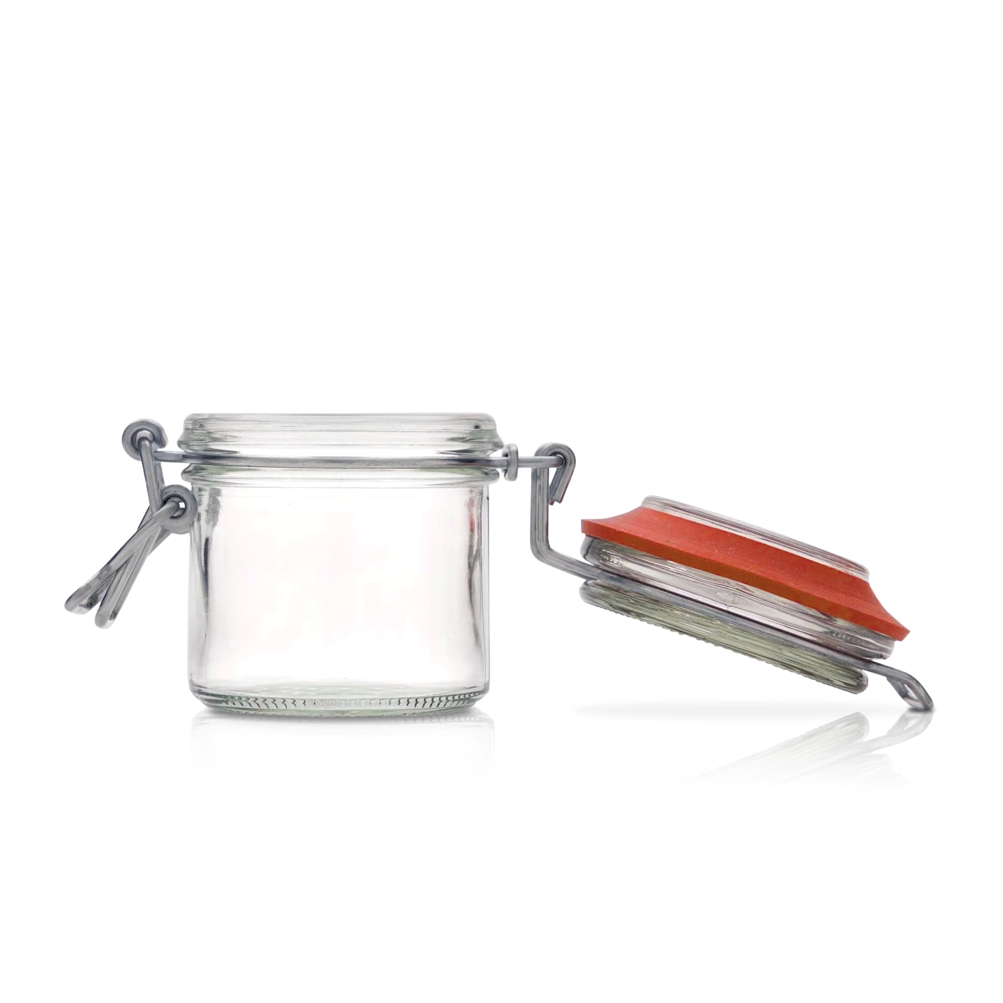 Le Pratique - Weckpotje - 0,125 Liter - Rond 125ml - open miniatuur
